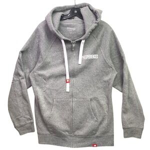 NBA Experiences Hoodie Mens Large Full Zip Basketball Logo Athleisure Streetwear